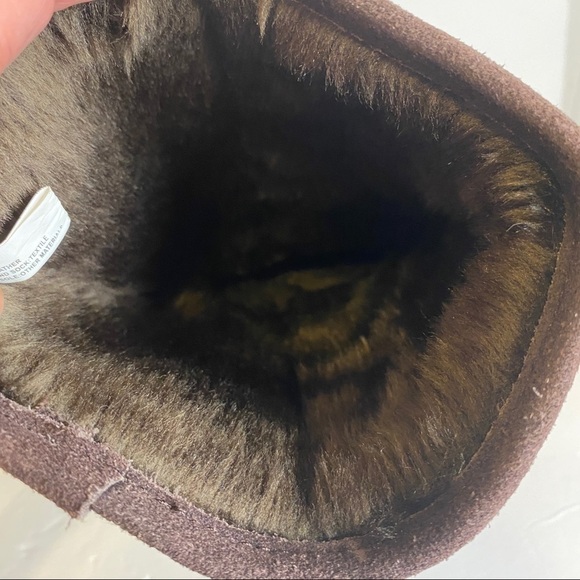 Old Navy mocha ugg style boots size 8 - Picture 5 of 8